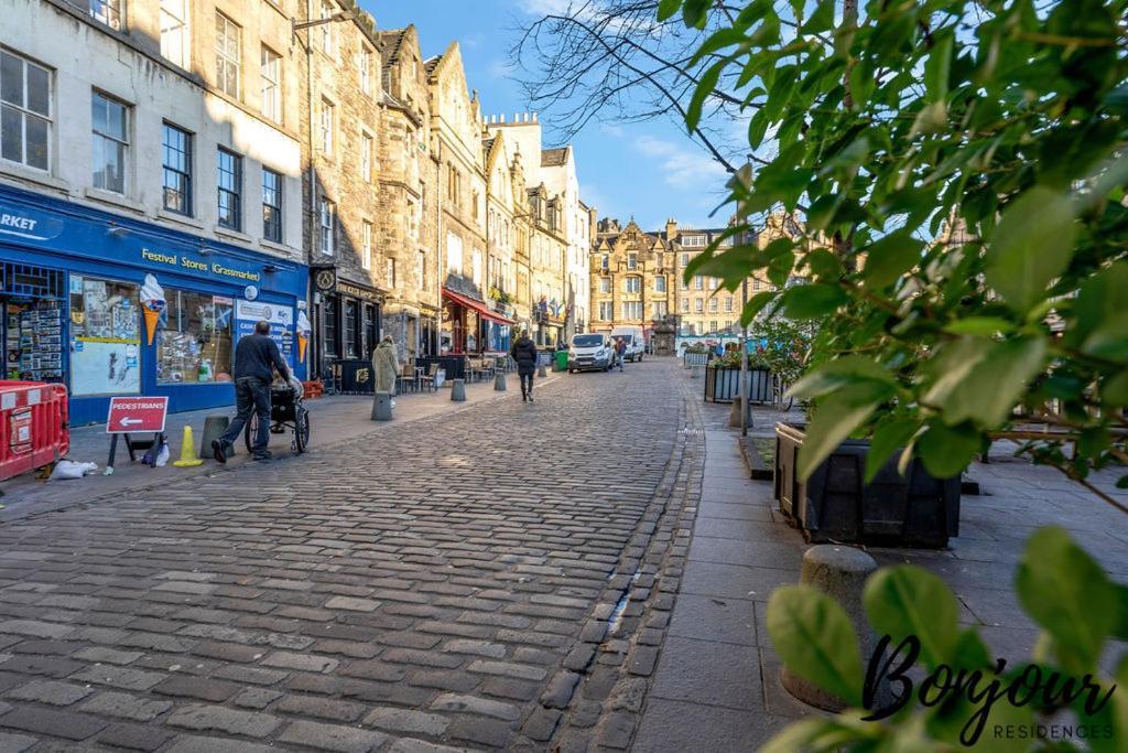 Spacious 2Br-2Ba - Grassmarket - Free Parking By Bonjour Residences Edinburgh Eksteriør billede